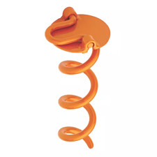 8 In. Steel Folding Ring Spiral Ground Anchor