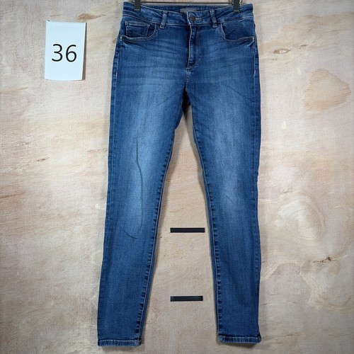 DL1961 Salerno Florence Ankle Mid Rise Instasculpt Skinny Jeans Women's 28x28