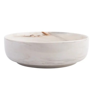 Oneida L6200000775 Luzerne Marble 83 oz. Deep Porcelain Soup Bowl - 6 Each