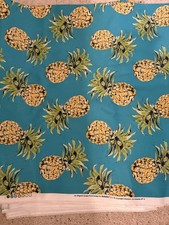 Berkshire Tropical Pineapple Outdoor Fabric 7 Yard Lot