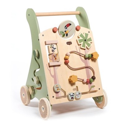 Tiny Love Baby Lauflernwagen Holz 2-in-1 Activity Baby Lauflernhilfe