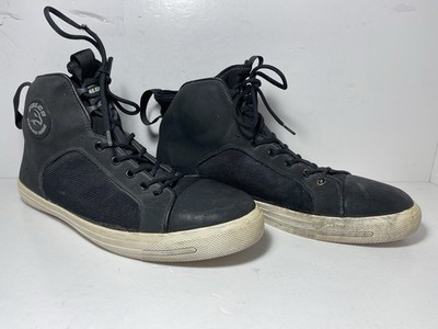 Falco Starboy Motorcycle Riding Shoes Boots Black Men's US 11 Made in Italy