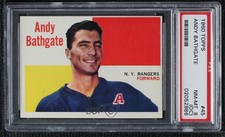 1960-61 Topps Andy Bathgate #45 PSA 8 (OC) HOF 0q4x