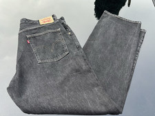 Levi 569 Loose Straight Jeans In 100% Cotton in Shade of Black