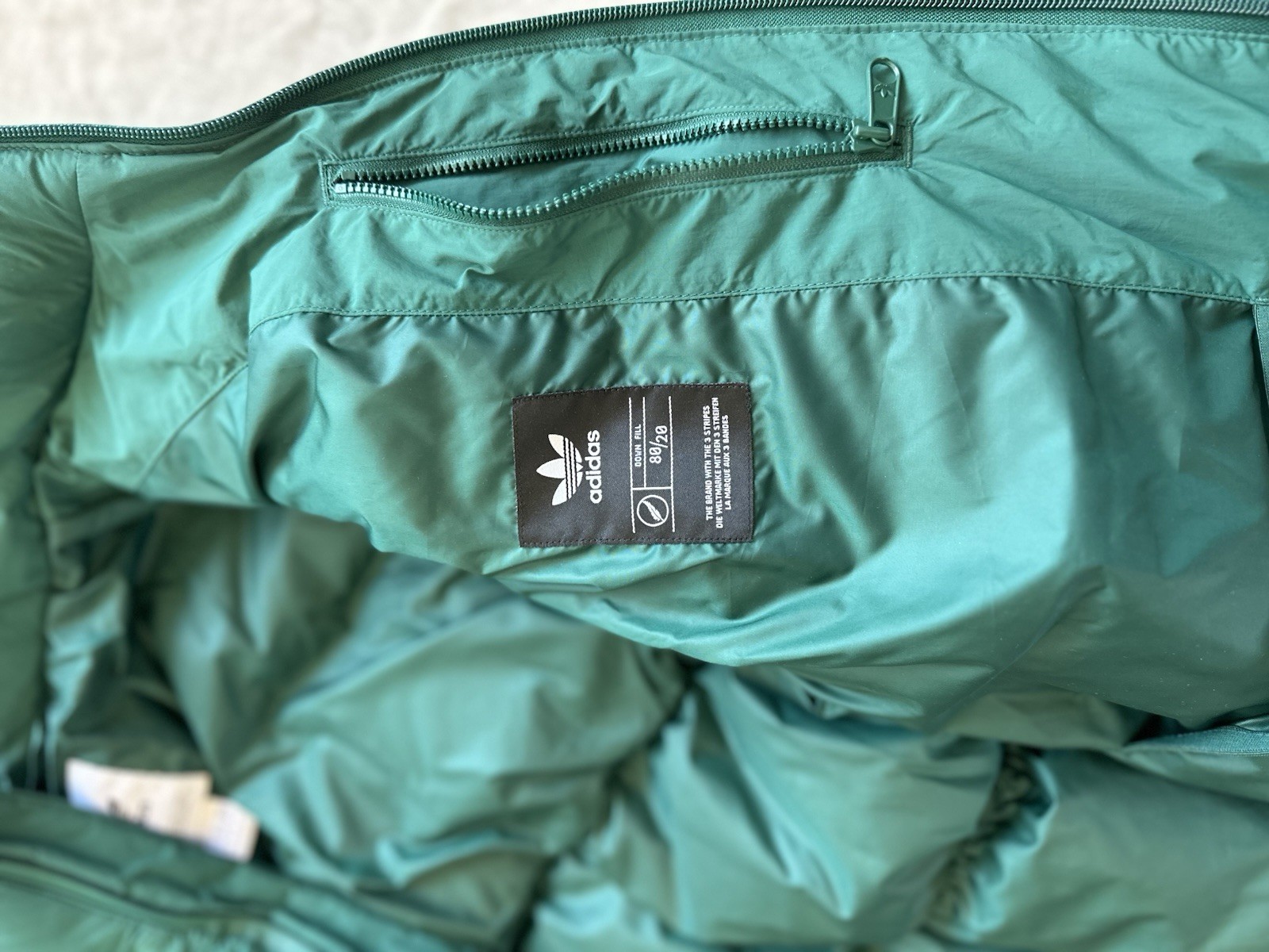 🧊 Adidas Adicolor Classics Down Puffer Jacket wi… - image 6