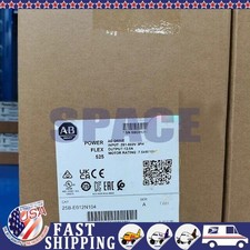Allen Bradley AB 25B-E012N104 10HP FW 6.001 POWERFLEX 525 AC Drive US Free Tax