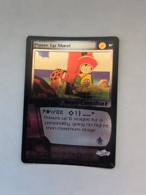 Power Up More! #97 lp Holo Foil Gohan Art Dragon Ball Z Card. Free Tracked Ship!