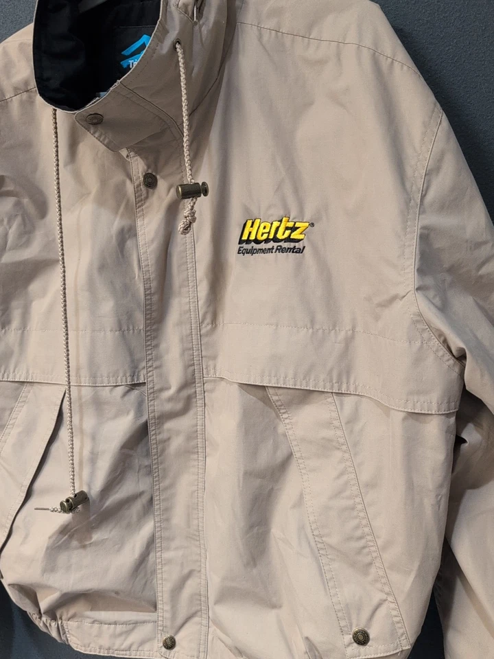 "Tri Mountain" Beige Jacket Men's Large - Image 4 of 4