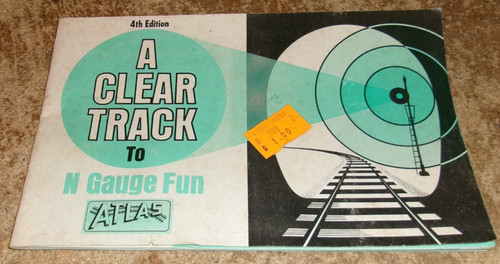 1978 atlas a clear track to N gauge fun booklet good used