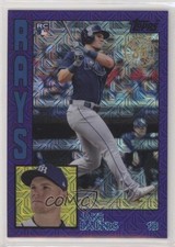 2019 Topps Silver Pack 1984 Topps Baseball Purple /75 Jake Bauers #T84-25 0d7v