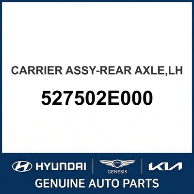 2004-2009 Hyundai Tucson Trägerbaugruppe - Hinterachse OEM Neu 527502E000