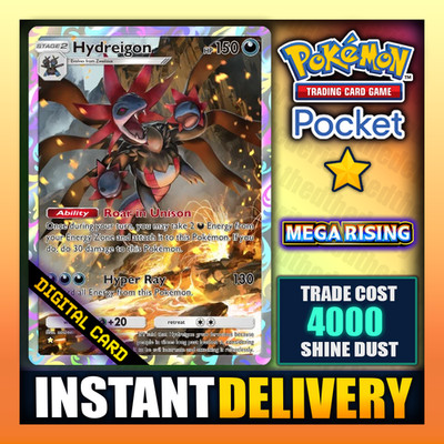 Pokemon TCG Pocket - Hydreigon - 1 Star Trade - Karte - Englisch - Schnell  