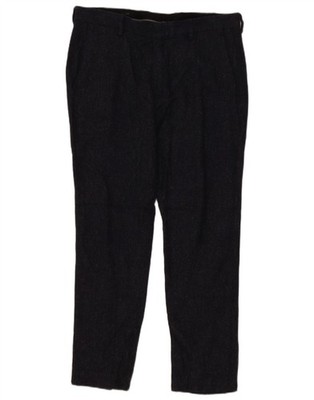 J. Crew Herren Ludlow Slim Chino Hose W33 L30 Navy Blau Wolle CI10