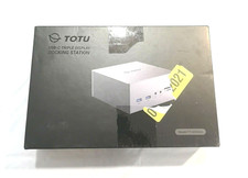 TOTU Upgraded Universal USB-C 4K Triple Display Docking Station NEW.