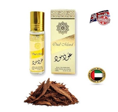 Oud Mood Agarwood Konzentriertes Parfümöl Attar ittar Reisegröße 10 ml