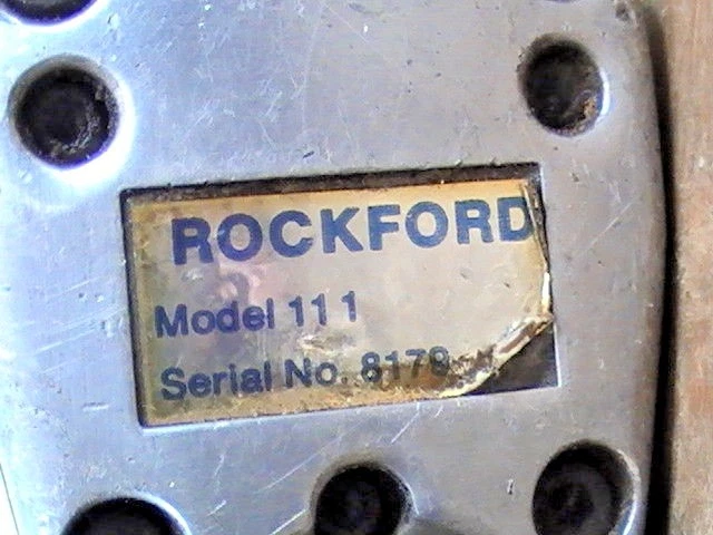 LLAVE DE IMPACTO ROCKFORD #111 1/2" USADA Y PROBADA Foto 2 de 4