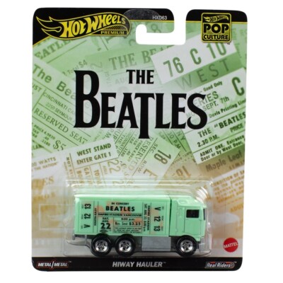 Hot Wheels Premium 2024 HIGHWAY HAULER THE BEATLES POP CULTURE