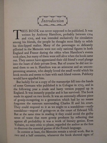 MEMOIRS OF COMTE DE GRAMOUNT - CHARLES II LOUIS XIV - FINE IN BOOK SLIPCASE - Picture 11 of 12
