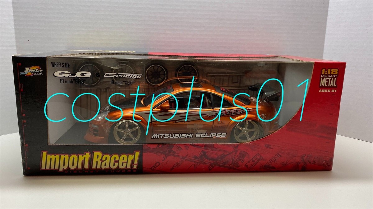 Jada Toys インポートレーサー 2003 三菱 エクリプス 1/18 Jada Toys インポートレーサー 2003 三菱 エクリプス 1/18