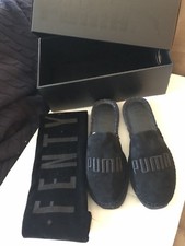 fenty black slides