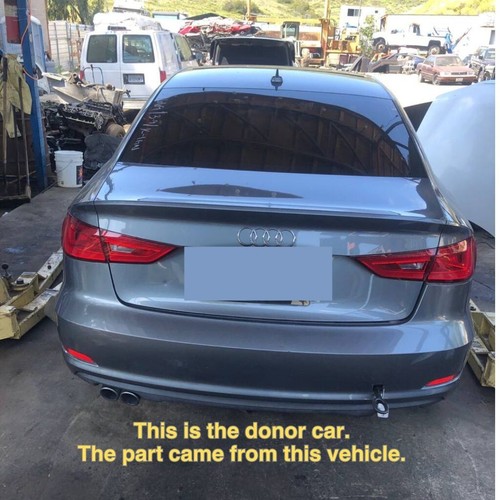 Audi A3 2015-2018 husillo de dirección trasera nudillo con placa de freno pasajero derecho - Imagen 15 de 19