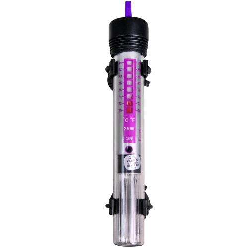 Aqua One Submersible Aquarium Fish Tank Water Glass Heater 25w 2 Year Guarantee