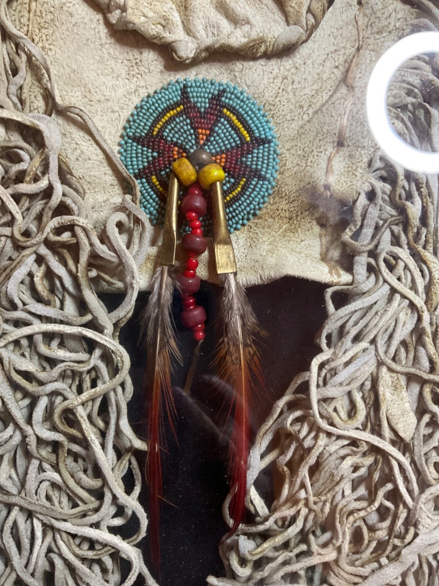 Authentic Indian Navajo Tobacco Bag Native American Vibro Authentic Indian Navajo Tobacco Bag Native American Vibro