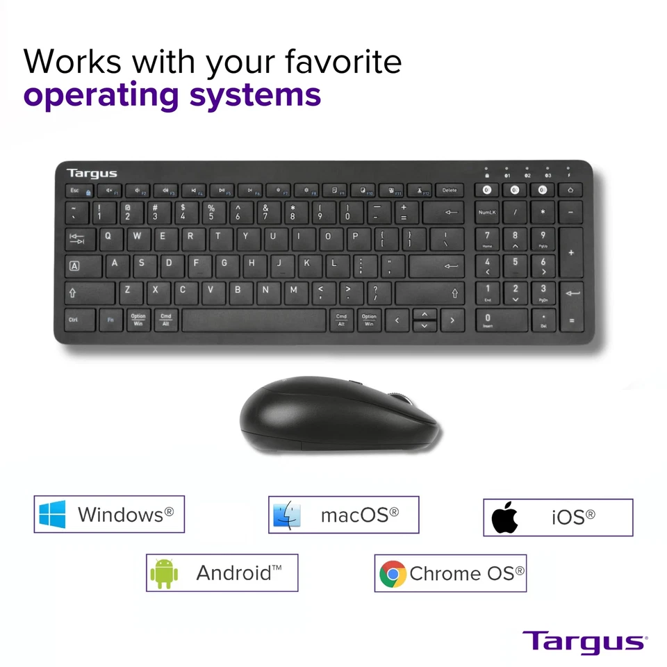 Targus AKM619AMUS Keyboard & Mouse - Image 4 of 4
