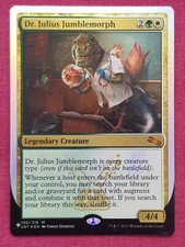 Magic The Gathering THE LIST FOIL DR JULIUS JUMBLEMORPH green/white card MTG
