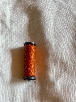 Kreinik Metallics #027L Orange Metallic Needlepoint/Cross S. Thread ...