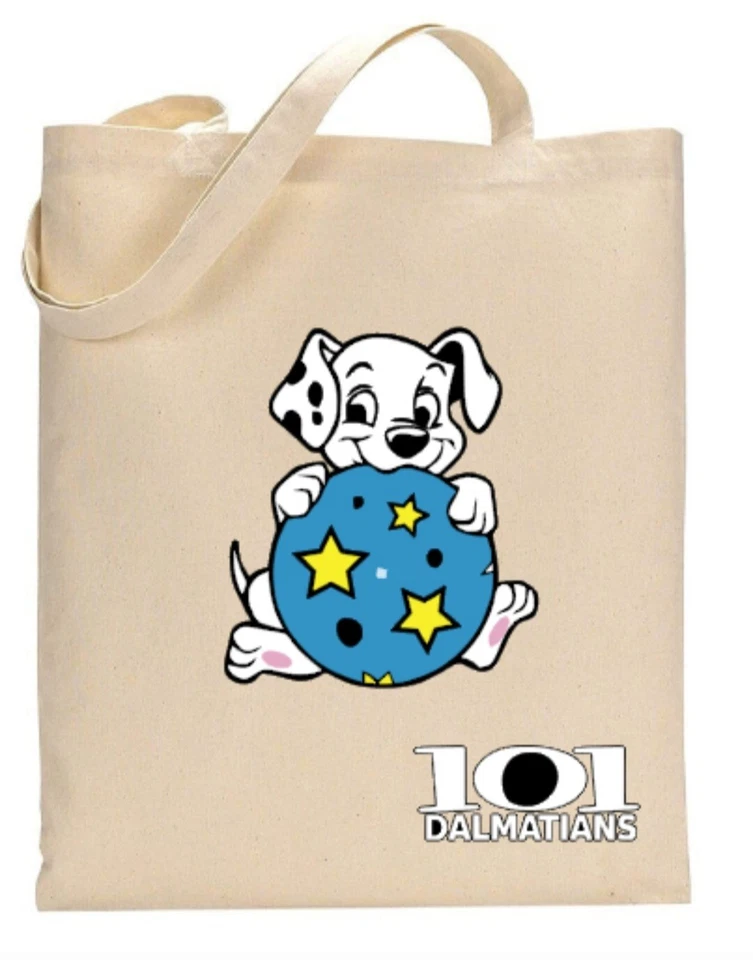 Funny Dalmatian cotton shopping/shoulder/tote bag Gift, Present - Image 1 of 1