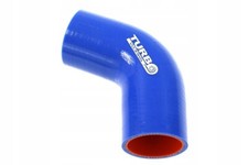 COUDE DE SILICONE 67DEG M-2520 TURBOWORKS PRO BLEU 76MM