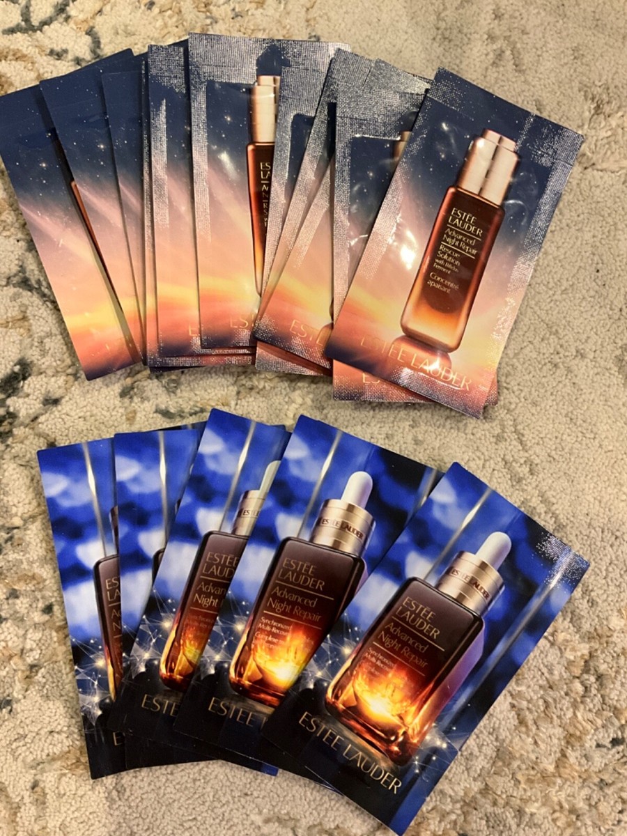 16X Estee Lauder Advanced Night Repair Sample On Card .05oz / 1.5 