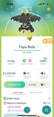 Pokémon Go Size XXL / XXS Shiny Legendary | Trade Registered 20K