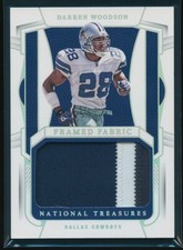 Darren Woodson 2022 Panini National Treasures Framed Fabric Patch Jersey 23/25