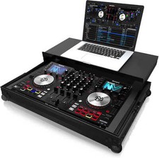 Zomo Flightcase NV Plus NSE | Adatto per Numark NV | Con ripiano per laptop