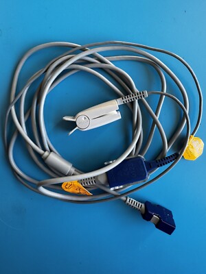 1 lot of 10, Nellcor OEM DOC-10 w/ DS-100A Adapter Cable, Clean