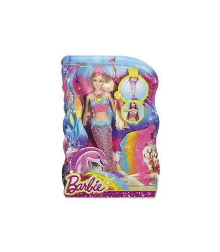 muñeca barbie sirena arcoiris