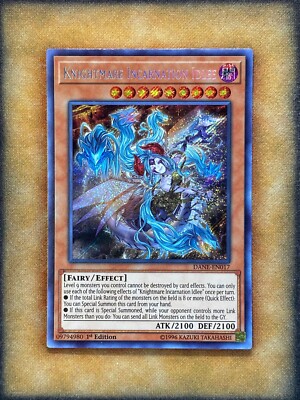 Yugioh Knightmare Incarnation Idlee DANE-EN017 Secret Rare 1st Ed NM