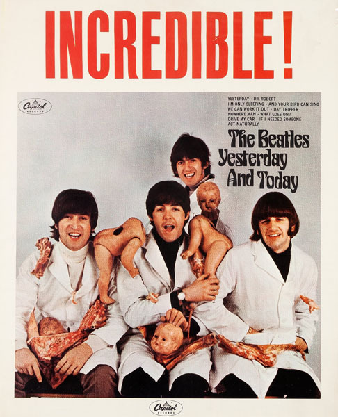 The Beatles Butcher Cover Promo Poster Replica 14 x 11
