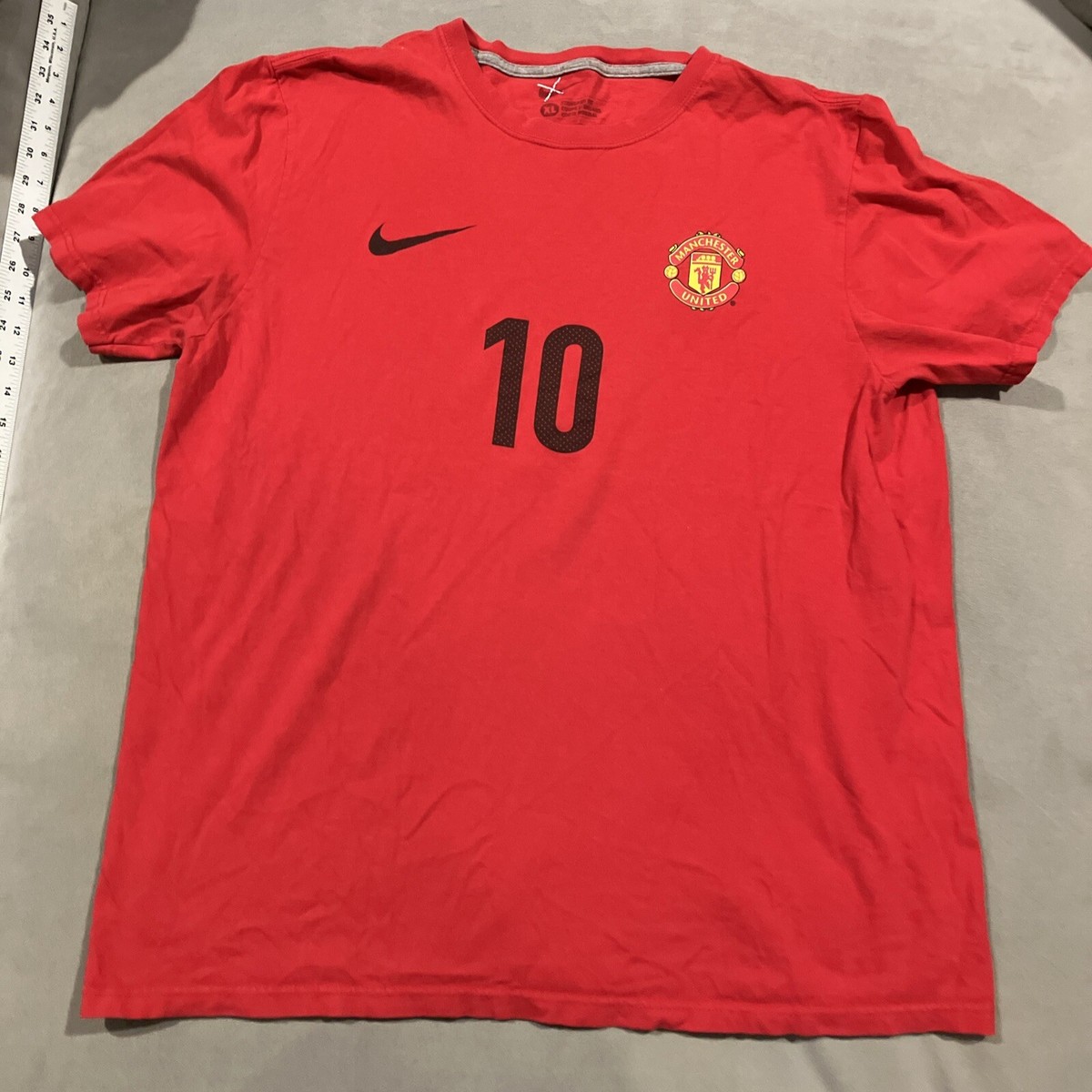 NIKE - MANCHESTER UNITED - WAYNE ROONEY - #10 - JERSEY