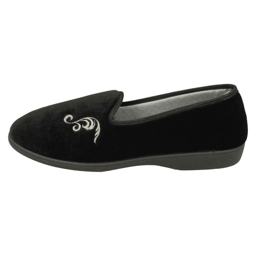 LADIES ROSEBANK FULL SLIPPERS MIRANDA - Picture 7 of 9