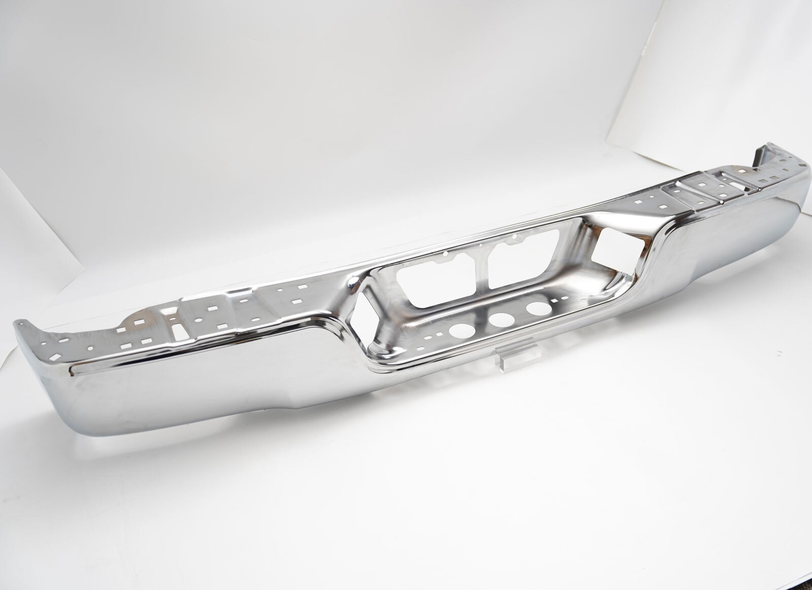 For 20072013 Toyota Tundra Chrome Steel Rear Bumper Shell Face Bar w/o