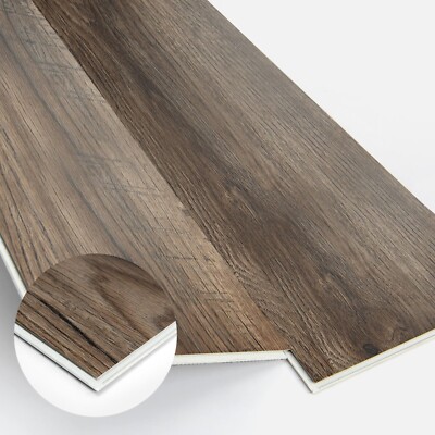Art3d 10-Pack 48''x7.2''Click-Lock Flooring Tiles Waterproof & Wear-Resistant