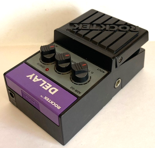 Rocktek ADR-02 Delay Guitar Effects Pedal Vintage 90s From Japan Free Shipping - Afbeelding 8 van 14