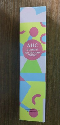 ahc vita bright eye cream