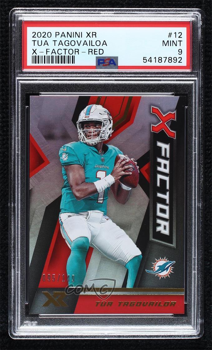 Tua Tagovailoa Panini XR X-Factor #12 Red