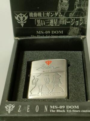 Mobile Suit Gundam Zippo Black Tri-Star Made in 2001 | eBay