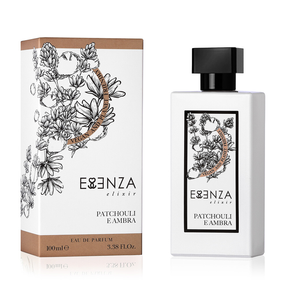 The First Essenza Elixir Patchouli e Ambra Edp 100ml + Vaniglia e Pepe Rosa 2ml