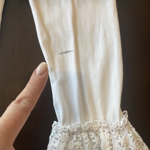 Set outfit per ragazze bianco grigio e giallo Serendipity taglia 4T così com'è - Foto 5 di 7